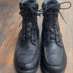 Men's black size 9 Timberland Ortholite boots